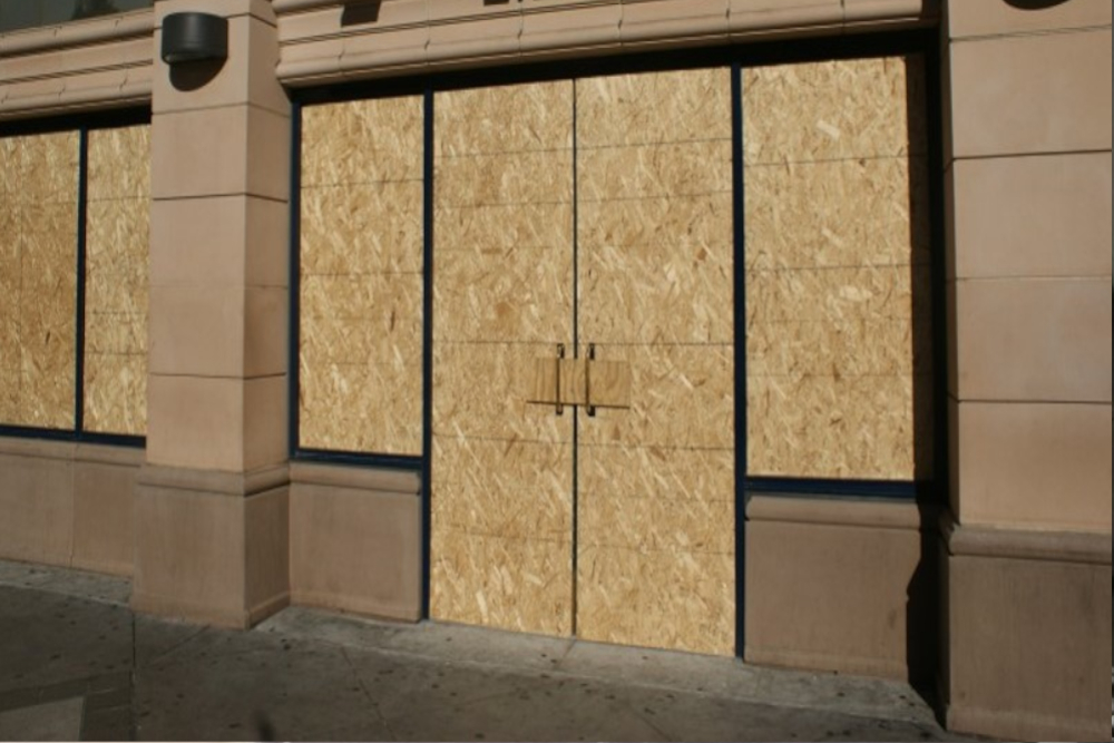 Boarding Up in Clapton, E5